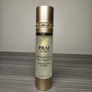 PRAI Beauty 24k Gold Caviar Wrinkle Repair Serum 50ml 1.7fl oz New Unused